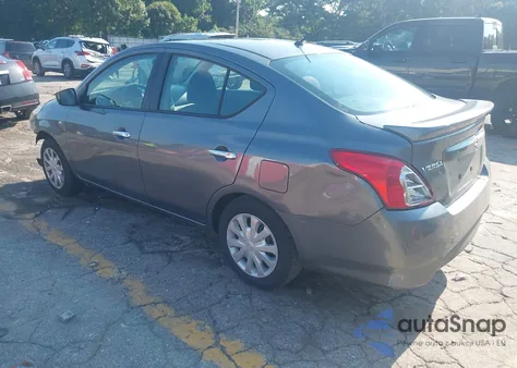 2017 Nissan Versa 1.6 Sv из США, поврежденный, VIN 3N1CN7AP2HL827566